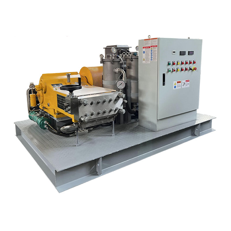Machine de sablage à haute pression industrielle pour l'élimination de la rouille et de la peinture
