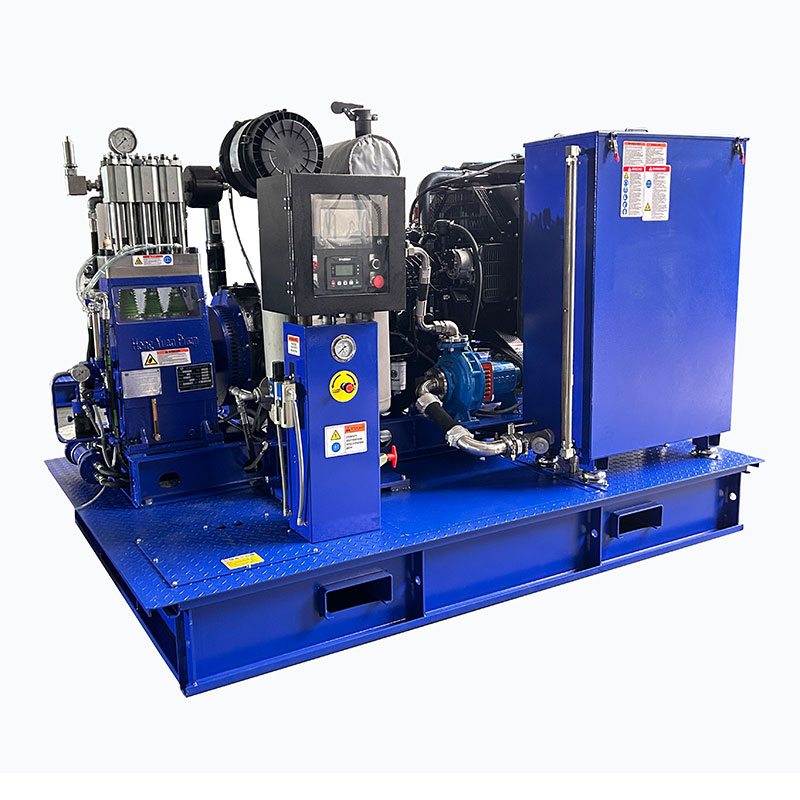 Blaster industriel à hydrojet pour applications de nettoyage intensives